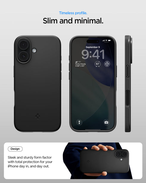 Spigen iPhone 17 Case – Thin Fit (MagFit)